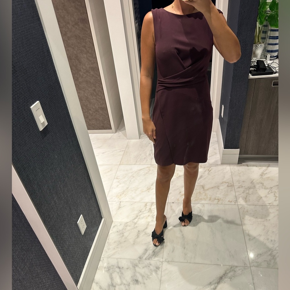 Purple Halston heritage dress size 10